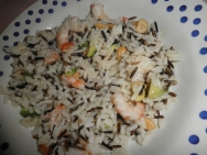 Ensalada de arroz salvaje