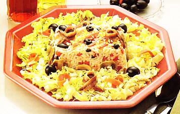 Ensalada de arroz "Via Veneto"