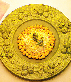 Ensalada de bacalao y garbanzos