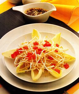 Ensalada de brotes de soja