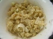 Ensalada de coliflor de régimen