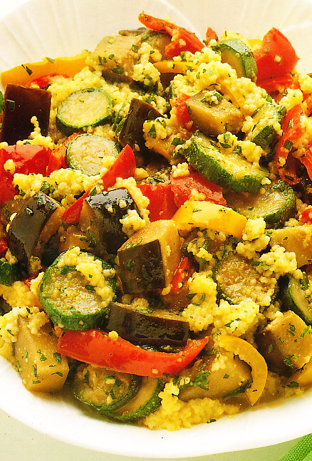 Ensalada de cuscús con hortalizas