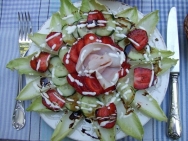 Ensalada de endibias y fresones