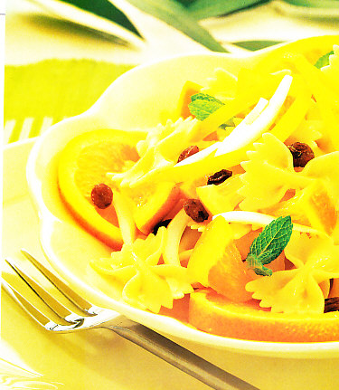 Ensalada de farfalle