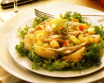 Ensalada de fiambre de pavo