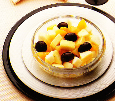 Ensalada de frutas al cava