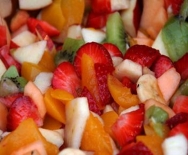 Ensalada de frutas al ron