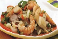 Ensalada de frutos del mar