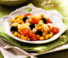 Ensalada de garbanzos