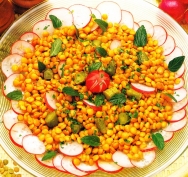 Ensalada de lentejas y menta