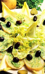 Ensalada de patata y endibia