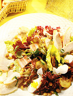 Ensalada de pavo