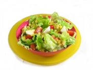 Ensalada de rape y maíz