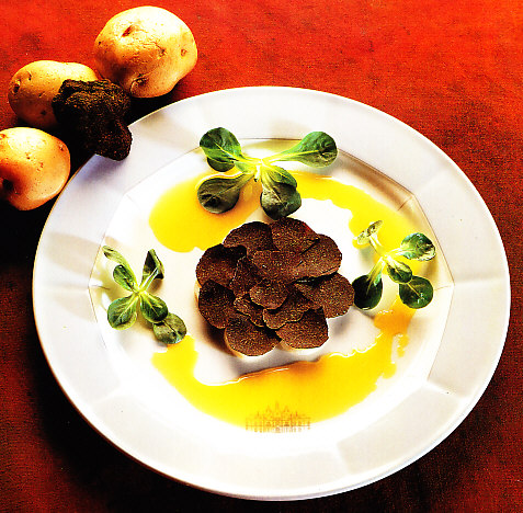 Ensalada de trufa y patata 