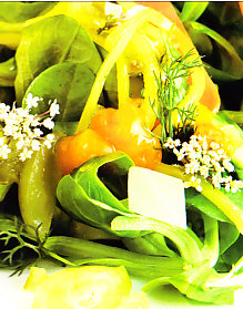 Ensalada de uva verdal