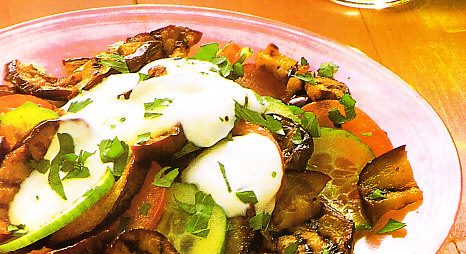 Ensalada especiada de berenjenas
