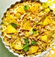 Ensalada exótica de fideos