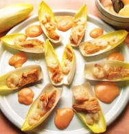 Ensalada gallega de endibias