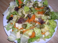 Ensalada Marita con boquerones