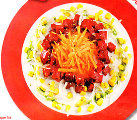 Ensalada multicolor