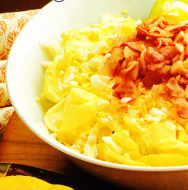 Ensalada tibia de endibias