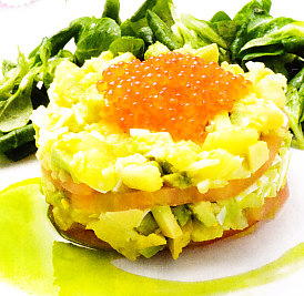 Ensaladilla de aguacate