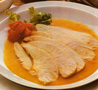 Escabeche de pollo a los dos vinagres