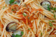 Espaguetis a Le Vongole