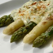 Espárragos a la crema