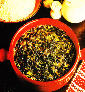 Espinacas al queso