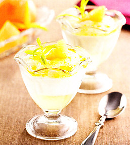 Espuma de mandarina