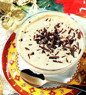 Espuma de turrón blando