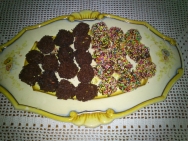 Estos son de coco y chocolate