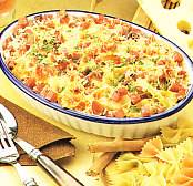 Farfalle al horno