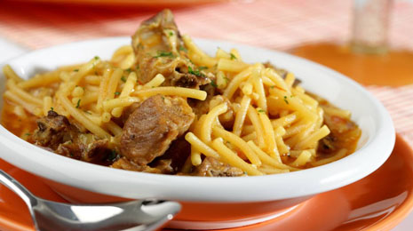 Fideos a la cazuela