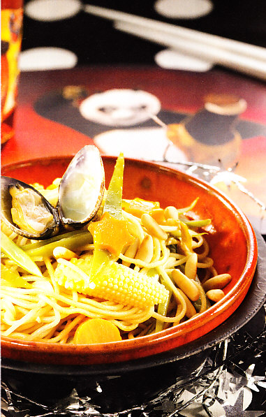 Fideos chinos de Kunfú Panda