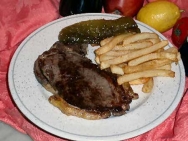 Filetes a la plancha
