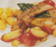 Filetes de cerdo con ciruelas