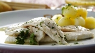 Filetes de gallo con patatas