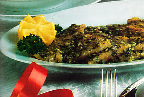Filetes de lenguado a las hierbas