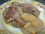 Filetes de ternera con pomelo y miel