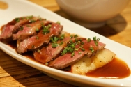 Filte de pato con mango
