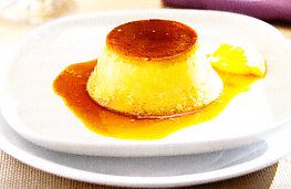 Flan de azahar