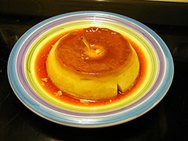 Flan de calabaza
