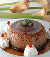 Flan de castaña