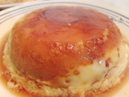 Flan de claras de huevo