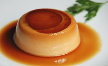 Flan de coco