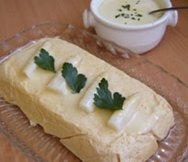 Flan de espárragos