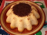 Flan de madalenas