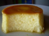 Flan de naranjas dulces